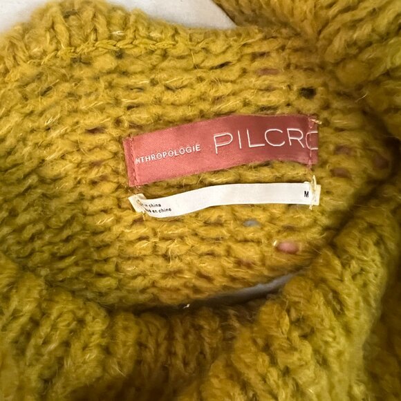 Anthropologie Pilcro Wool Cowl Neck Sweater - Medium - Picture 5 of 7